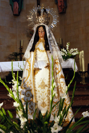 VIRGEN DEL CARMEN (1874) El autor es Ramón Álvarez