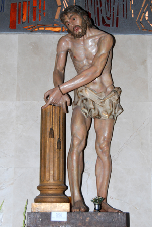 CRISTO DE LA SALUD S. XVI Restaurado en el año 1992 por Mariano Nieto